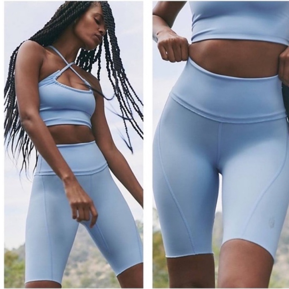 Free People Movement Biker Baby Shorts